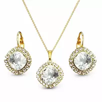 Diamond Sky Jewelry Papuošalų rinkinys moterims „Glare III“ su Swarovski® kristalais