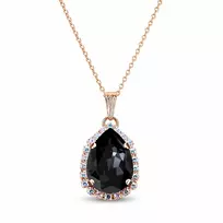 Diamond Sky Jewelry Pakabukas „Celestial Drop III (Graphite)“ su Swarovski® kristalais