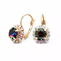 Diamond Sky Jewelry Auskarai „Glory II (Vitrail Medium)“ su Swarovski® kristalais
