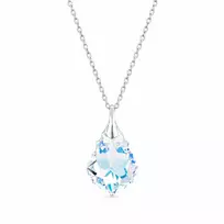 Diamond Sky Jewelry Sidabrinis pakabukas „Baroque V (Aurora Borealis)“ su Swarovski® kristalais