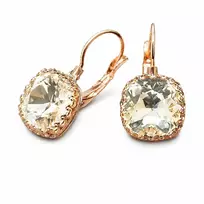 Diamond Sky Jewelry Auskarai „Vintage V2“ su Swarovski® kristalais