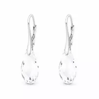 Diamond Sky Jewelry Sidabriniai auskarai „Enchanté“ su Swarovski® kristalais