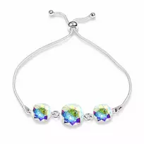 Diamond Sky Jewelry Sidabrinė apyrankė moterims DiamondSky „Akinantis Spindesys II“
