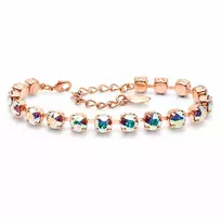 Diamond Sky Jewelry Apyrankė moterims DiamondSky „Classic III (Aurora Borealis)“ su Swarovski kristalais