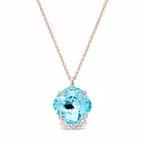 Diamond Sky Jewelry Pakabukas „Crete (Aqua Bohemica)“ su Preciosa® kristalais
