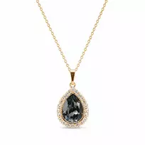 Diamond Sky Jewelry Pakabukas „Celestial Drop (Sidabrinis Night)“ su Swarovski® kristalais