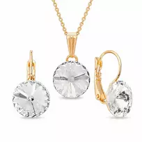 Diamond Sky Jewelry Papuošalų rinkinys moterims „Clarice II“ su Swarovski® kristalais