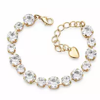 Diamond Sky Jewelry Apyrankė moterims DiamondSky „Klasika IV“ su Swarovski kristalais
