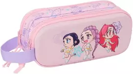 Safta Kpop Demon Hunters Chibi 3D double pencil case