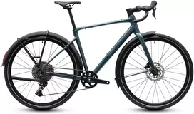 Dviratis Cube Nuroad Pro FE taiga'n'mėlynas 2027-XL (Dydis: XL)