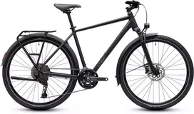 Dviratis Cube Nature EXC FE pilkas'n'chrome 2027-50 cm (Dydis: 50 cm)