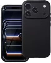 Dėklas Case for iPhone 18 Pro / 17 Pro Forcell F-Protect Rubber Premium compatible with MagSafe juodas