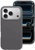Dėklas Korpusas, skirtas iPhone 18 Pro Max / 17 Pro Max Forcell F-Protect Frame Premium, suderinamas su Magsafe, pilkas
