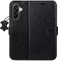 Dėklas Telforceone Smart Luxe leather case for Samsung Galaxy A36 5G / A37 5G juodas