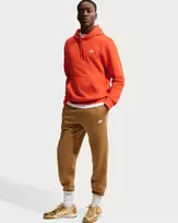Nike Kelnės Vyrams M Nk Club Bb Jogger Fl Brown FN3787 270