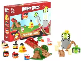 Plus Plus konstruktorius Angry Birds Katapultos smūgis