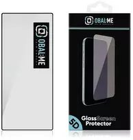 OBAL:ME 5D Apsauginis stiklas Screen Protector skirtas Samsung Galaxy Z Fold 8 Ultra juodos spalvos