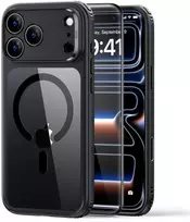 ESR Classic Hybrid MagSafe Case for iPhone 18 Pro / 17 Pro - Clear Juodas