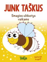 KNYGA Junk taškus. Smagios užduotys vaikams (Geltonoji knygelė)