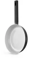 Swiss Haus SH-SCFP24B 24 cm Pressed Aliuminio Frying Pan with Ceramic Coating, Juodas