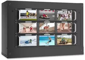 Stovimas monitorius - Feelworld T51 Plus 5,5 col. „Full HD“ trigubas 3G-SDI, HDMI, sudėtinis juodas