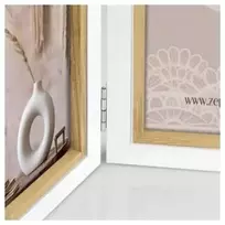 Ertom Pl Nuotraukų rėmelis - ERTOM CV436 medinis 10 × 15 + 10 × 15 cm AYAS