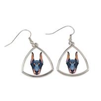 Dobermanas I geometrinis auskaras Art-Dog, XS