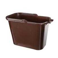 Stačiakampis Bentom šluostės kibiras, 12l, rudas
