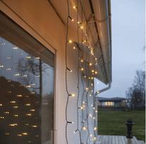 Led lempučių užuolaida 1,3x1,3 m, šilta balta
