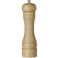 Druskos malūnėlis 57 x 215 mm, medinis, geltonas