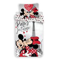 Patalynės komplektas Minnie & Mickey 140 x 200 cm + pagalvės užvalkalas 70 x 90 cm