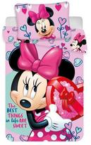 Vaikiškas patalynės komplektas Minnie Mouse 100x135, 2 dalių
