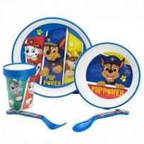 Paw Patrol vaikiškų indų rinkinys, 5 dalių