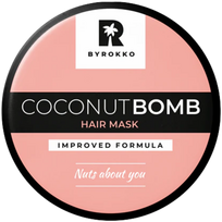 SHINE BROWN Coconut Bomb plaukų kaukė su kokosų aliejumi 180g