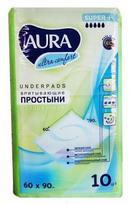 AURA Ultra Comfort vienkartiniai paklodės 60x90cm 10 vnt
