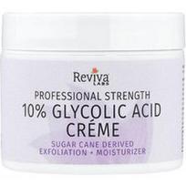 Reviva Labs, 10 % glikolio rūgšties kremas, normaliai arba spuoguotai odai, 55 g