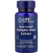 Life Extension, Vandenyje tirpus moliūgų sėklų ekstraktas, 60 vegetariškų kapsulių (262 mg vienoje kapsulėje)