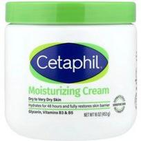 Cetaphil, Drėkinamasis kremas, sausai ir labai sausai odai, be kvapiklių, 453 g