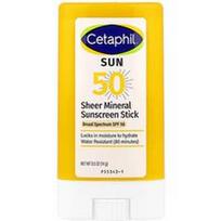 Cetaphil, Skaidrus mineralinis apsauginis kremas nuo saulės, SPF 50, visiems odos tipams, 14 g