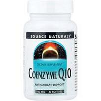 Source Naturals, Kofermentas Q10, 100 mg, 60 minkštųjų kapsulių