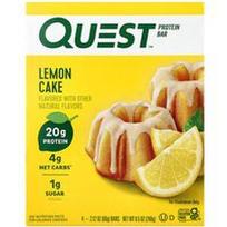 Quest Nutrition, Baltymų batonėlis, citrininio pyrago skonio, 4 batonėliai po 60 g (2,12 uncijos)