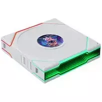Lian Li UNI FAN TL120 LCD FLEX Wireless ARGB White 120mm Reverse Blade Case Fan