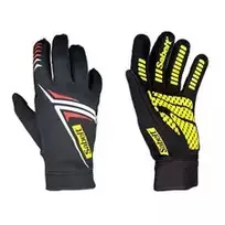 Sabelt G34 Sim Racing pirštinės, su jutikliniu ekranu suderinamos, silikoniniu delnu, XL, juodos spalvos