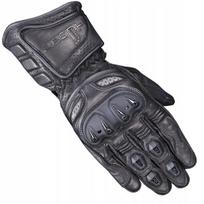 Vyriškos moto pirštinės Husar ZR Race, juoda, S