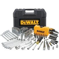 Dewalt DWMT73802-1, 142 vnt. mechaniko raktų komplektas, 1/4" ir 3/8" kvadratas, plienas, dėklas