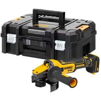 Dewalt DCG409VSNT-XJ kampinis šlifuoklis, 18V, 125mm, M14, 3000-9000 aps./min, bešepetinis variklis, KickBack stabdis, E-Clutch