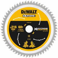 Dewalt DT99570-QZ pjūklas diskas, 216mm, 30mm, 60T, smulkus, 2.16mm, plienas