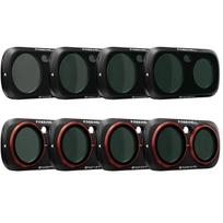Freewell filtrų rinkinys, skirtas Insta360 Luna Ultra FW-LNUB-ALD, ND8/ND16/ND32/ND64/ND/PL, 8 vnt.