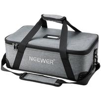 Neewer foto krepšys B0C8HWZB8F, 49.5x29.5x16.5cm, 2.64kg, pilkas, PVC danga, reguliuojami skyriai