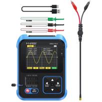 FNIRSI DSO-TC3 osciloskopas ir tranzistorių testeris, 10 MS/s, 500 kHz, 2,4 col. TFT, 1500 mAh, USB-C